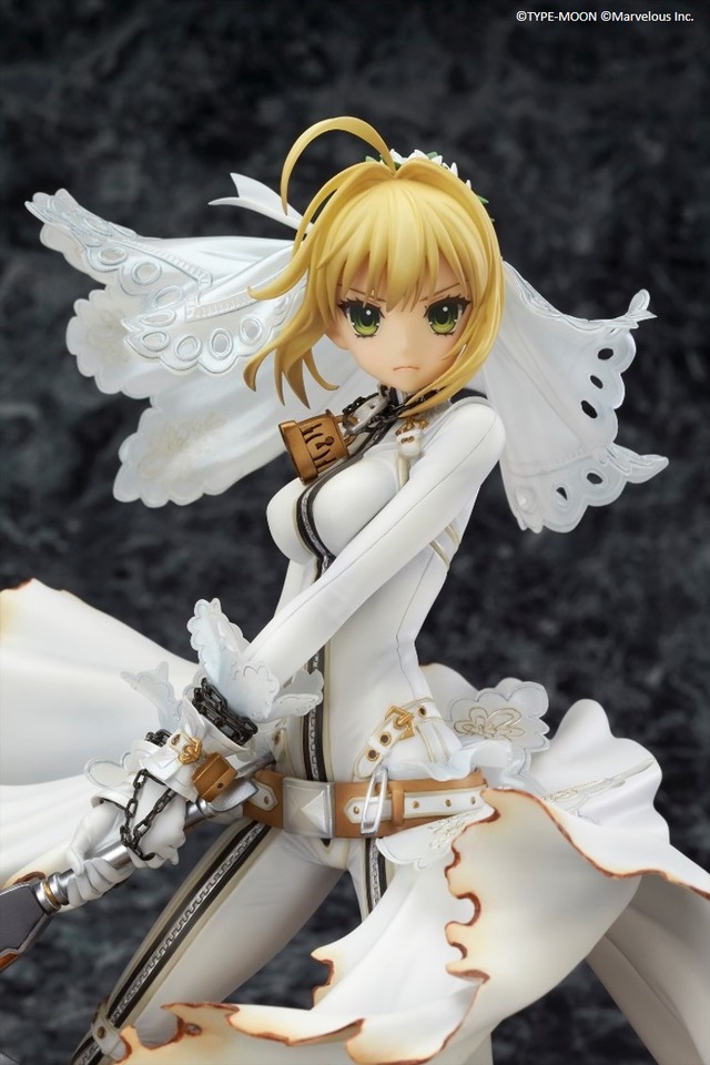 『Fate/EXTRA CCC』“拘束の花嫁衣裳”の「セイバー・ブライド」がフィギュア化！予約受付開始