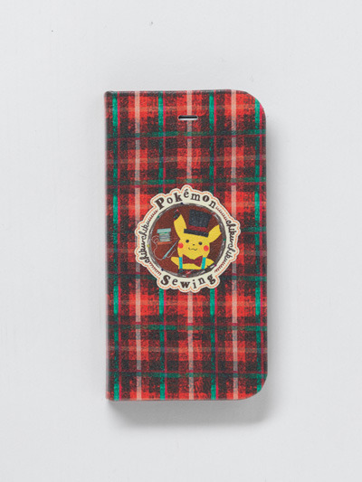 フリップケース iPhone 6 pokemon chiku-chiku sewing（オモテ）