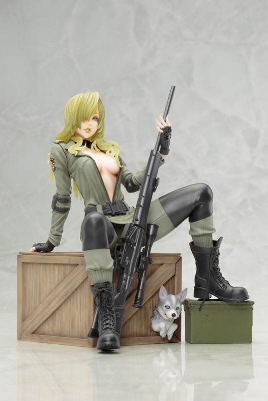 『メタルギア ソリッド』の「スナイパーウルフ」がなんと美少女フィギュアに！予約受付開始