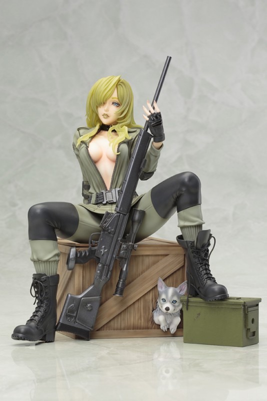 『メタルギア ソリッド』の「スナイパーウルフ」がなんと美少女フィギュアに！予約受付開始