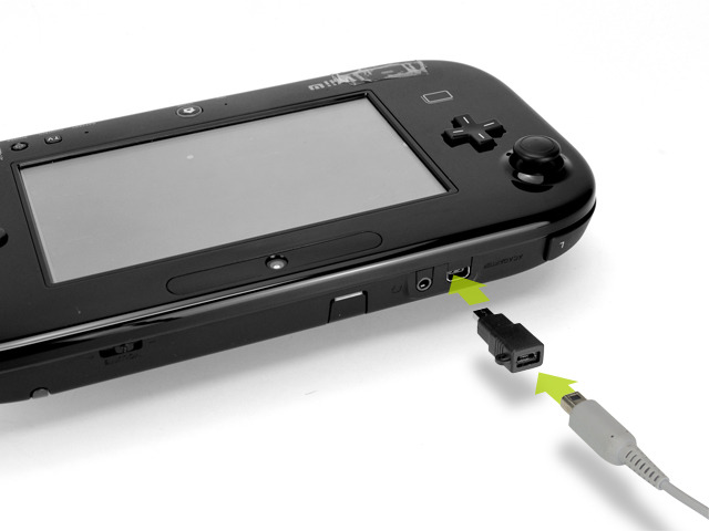 Wii U GamePad向け「MicroUSB 変換コンバータ」発売、スマホと同じケーブルで充電できる