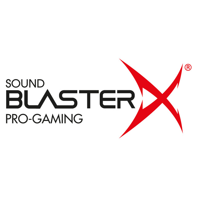「Sound BlasterX」ブランドロゴ