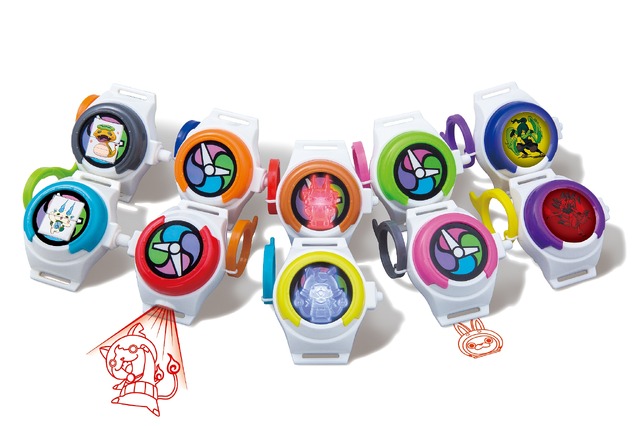 ハッピーセット「妖怪ウォッチ」12月11日販売開始 ─ ジバニャンやUSAピョンの時計型おもちゃが付属