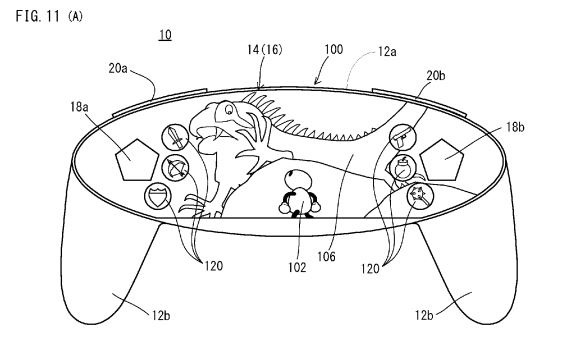 任天堂が「タッチスクリーンとコントローラー融合デバイス」の特許を申請、NX関係か