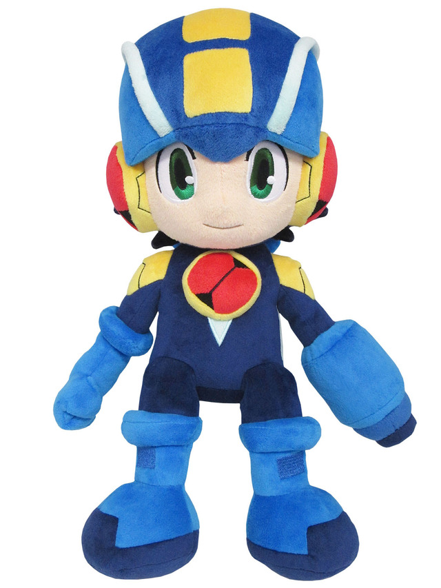 三英貿易より『ロックマンエグゼ』ぬいぐるみが2月中旬発売、ロックマン・ブルース・メットールが登場