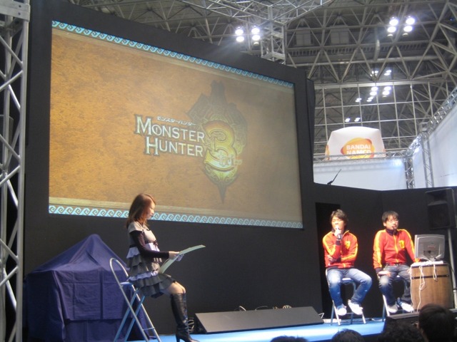 【JF2009】待望の『モンスターハンター3』を辻本プロデューサーと藤岡ディレクターが語った