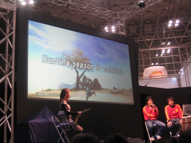 【JF2009】待望の『モンスターハンター3』を辻本プロデューサーと藤岡ディレクターが語った
