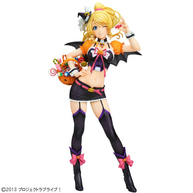 「ラブライブ！」フィギュア「絢瀬絵里 ハロウィンver.」予約開始、オレンジと黒を基調にした衣装がキュート