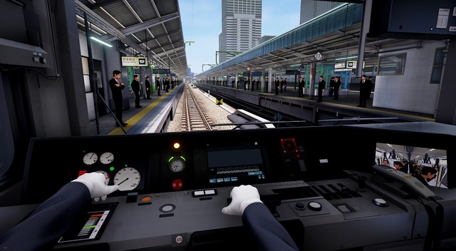 【レポート】VR鉄道SLG『トレインマイスター』をマスコンレバーでプレイ…E235系が走るJR山手線沿線を再現