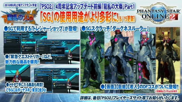 『PSO2』6月上旬アップデート「龍乱の大祭」まとめ…サクラ大戦コラボや「DFコス」が登場、新たな「零式」も