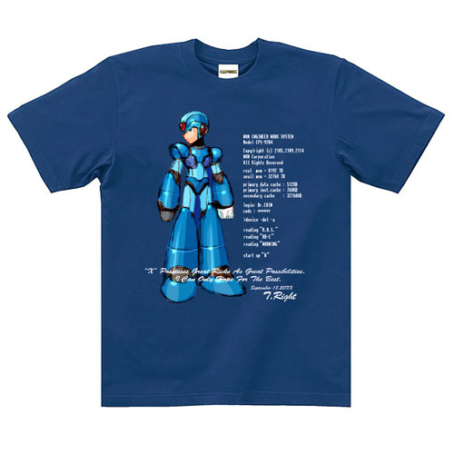 『ロックマンX』刺繍PATCH＆Tシャツに新商品が登場、エックス・ゼロ・シグマなどがラインナップ