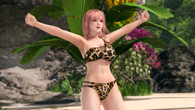 後ろ姿がまぶしい『DEAD OR ALIVE Xtreme 3』水着第4弾が配信開始