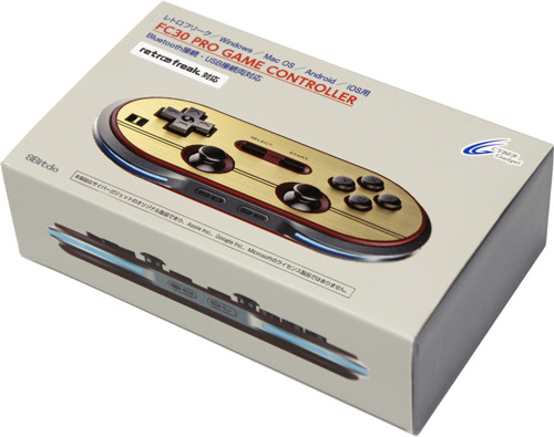 レトロゲーム機風コントローラー「FC30 PRO GAME CONTROLLER」6月3日発売、Bluetooth・USB接続に両対応