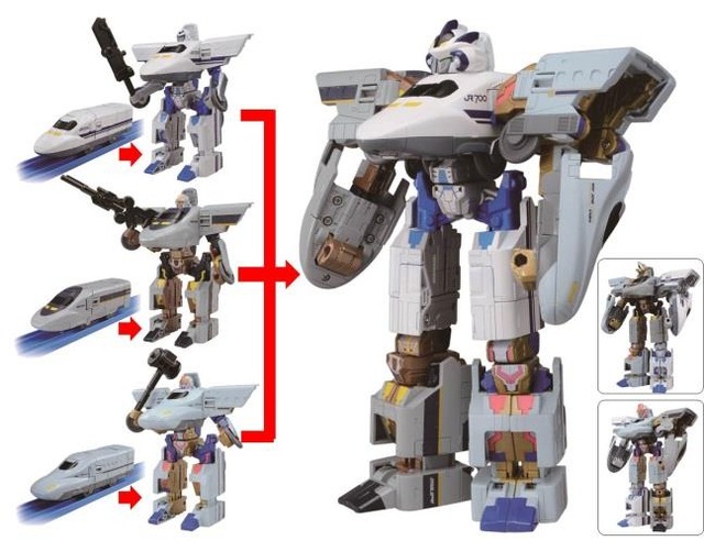新幹線変形ロボ「シンカリオン」にJR西日本/九州の車両が登場、山寺宏一が熱唱するテーマソング情報も