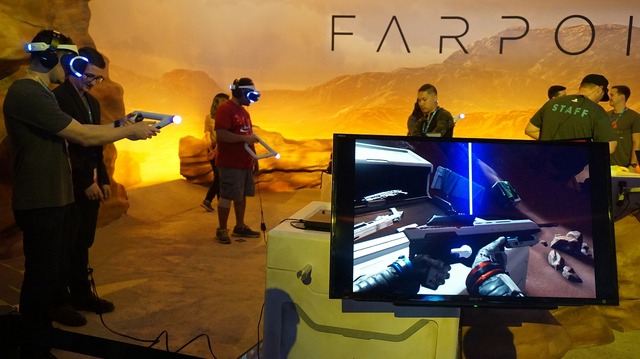 【E3 2016】PSVR＋ガンコントローラーによる次世代FPS『Farpoint』が気持ちよすぎる