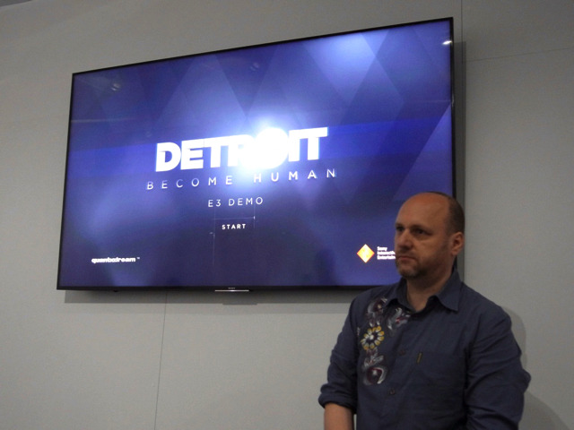 【E3 2016】『Detroit Become Human』メディアプレビュー―アンドロイドの自我と社会への影響