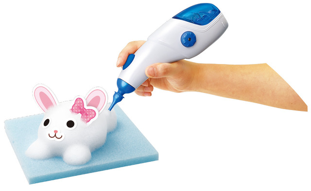 “泡でお絵かきできるペン”登場！ ハンドソープで3Dアートが楽しめる「あわモコ」発売
