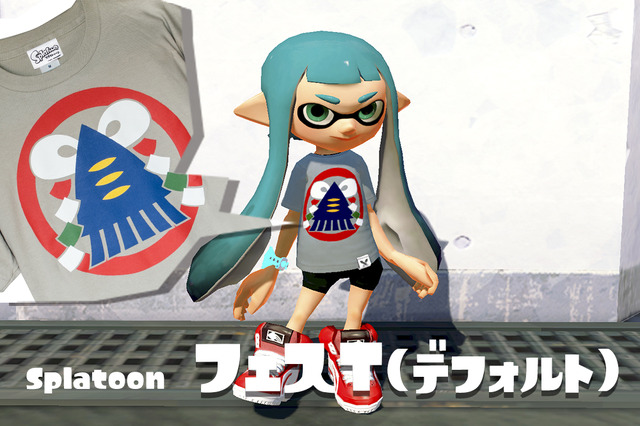 『スプラトゥーン』“ラストフェス”Tシャツ発売決定！イカベーダーCAPやギアパワー缶バッジBOXセットも