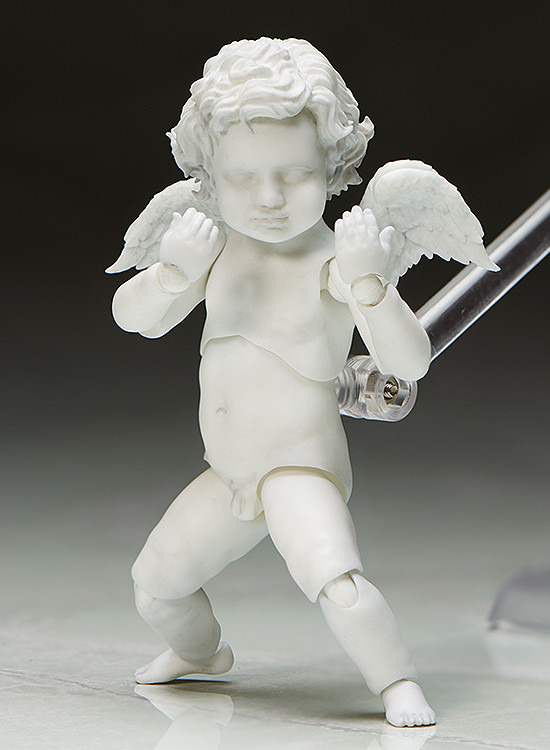 美術館figma「天使像」2017年1月発売！弓やラッパのほか「小便小僧」を再現する為の専用パーツも