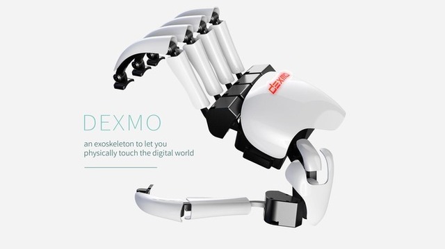 SF映画に出てきそうなハイクオリティーVRグローブ「Dexmo」デモ映像