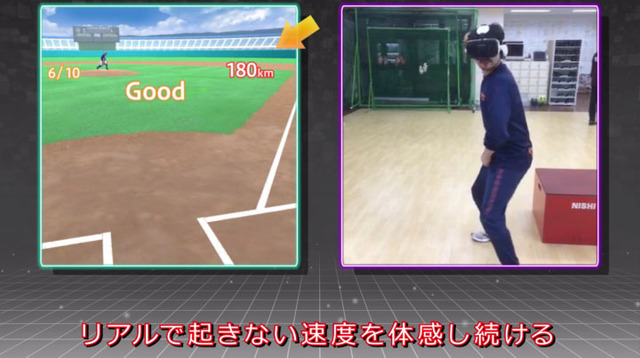 VRを使ったスポーツ選手用トレーニングツール「VRトレーニング」が提供開始