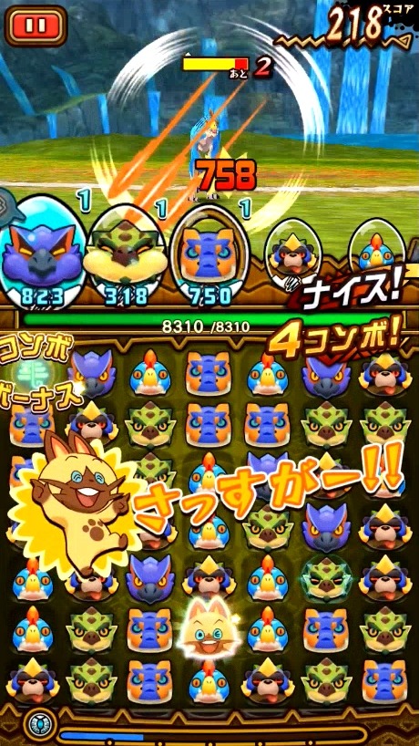 「モンハン ストーリーズ」がスマホ向けパズルに！『オトモンドロップ モンスターハンター ストーリーズ』事前登録開始