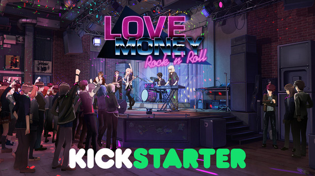 80年代日本が舞台のロシア産ビジュアルノベル『Love, Money, Rock'n'Roll』がKickstarter開始