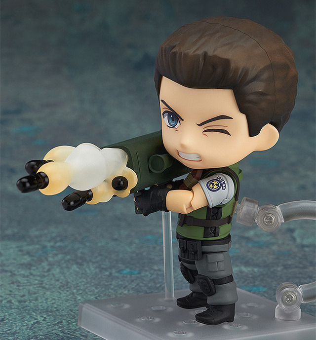 初代『バイオハザード』の「クリス」がねんどろいど化！ロケランやハーブなどおなじみのアイテムも