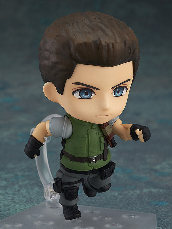 初代『バイオハザード』の「クリス」がねんどろいど化！ロケランやハーブなどおなじみのアイテムも