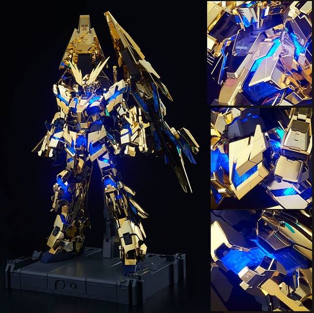 ユニコーンガンダム3号機「フェネクス」がパーフェクトグレードで登場！ 究極の“金色の不死鳥”が降臨