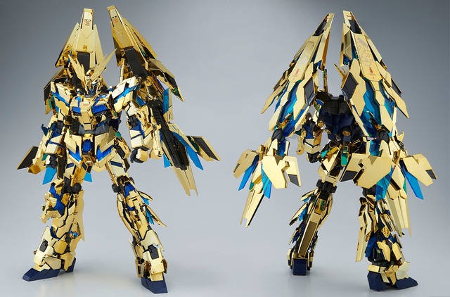 ユニコーンガンダム3号機「フェネクス」がパーフェクトグレードで登場！ 究極の“金色の不死鳥”が降臨