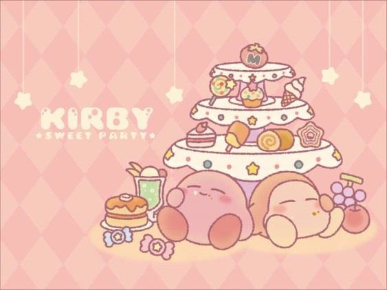 「一番くじ 星のカービィ sweet party」景品詳細が公開、もこもこなぬいぐるみがキュートすぎ！