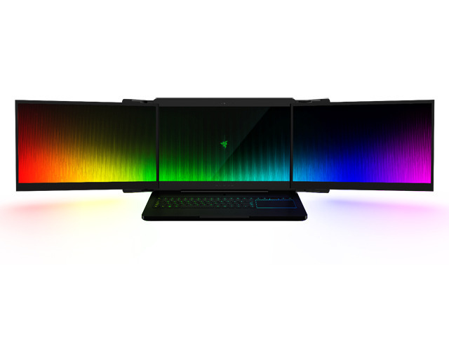 世界初の3画面ノートPC「Project Valerie」が発表！Razerのコンセプトデザイン