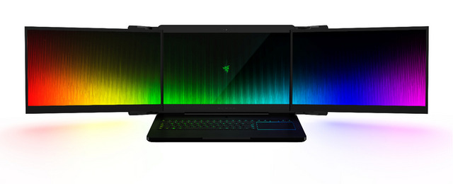 世界初の3画面ノートPC「Project Valerie」が発表！Razerのコンセプトデザイン