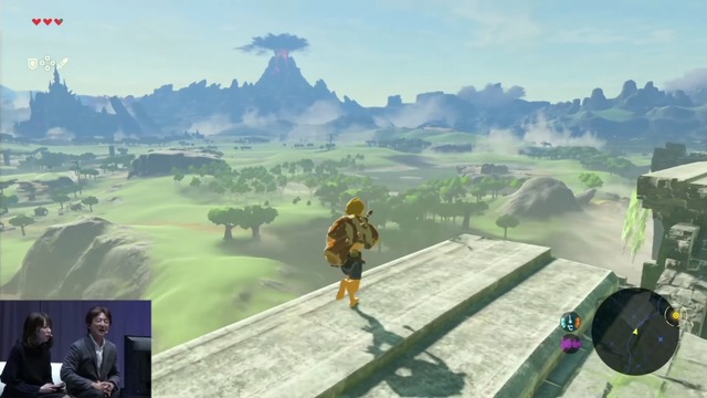 『ゼルダの伝説 ブレス オブ ザ ワイルド』ステージで声優の青木瑠璃子が大興奮！デモ版で広大な世界を冒険