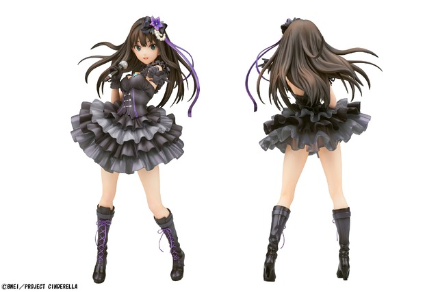 「デレマス」より「渋谷凛 Triad Primus Ver.」フィギュアが登場、細かなフリルやチラリと見える肌がセクシー