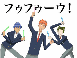 TVアニメ「学園ハンサム」イケメンたちが不気味に動くLINEスタンプ配信開始、「よろしくオッパッピー」「アヒィ！」など