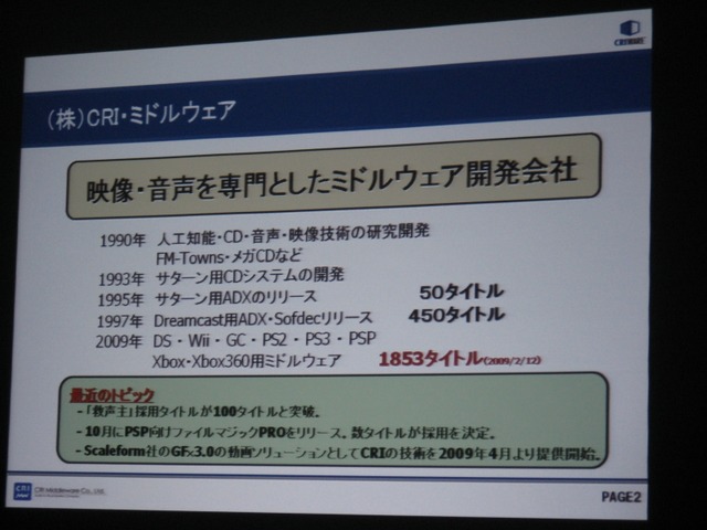 【GTMF2009】ゲームUIをFlashで作成「Scaleform GFx」