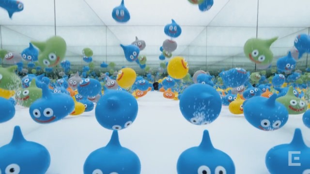 リアル“イオナズン”発動でスライムを吹き飛ばす！ CG一切ナシの映像をスクエニが公開