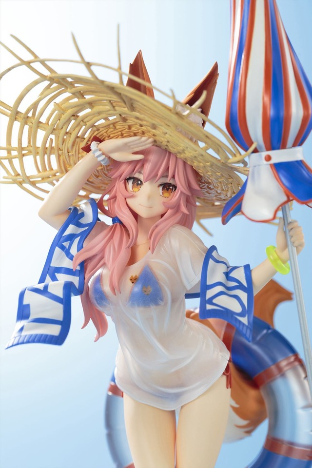 透けた水着がセクシー！『FGO』「ランサー/玉藻の前」水着フィギュアが予約開始