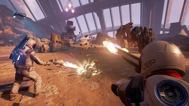 銃型コントローラー対応シューターPS VR『Farpoint』ハンズオン―撃つ爽快感と没入感はハンパない！