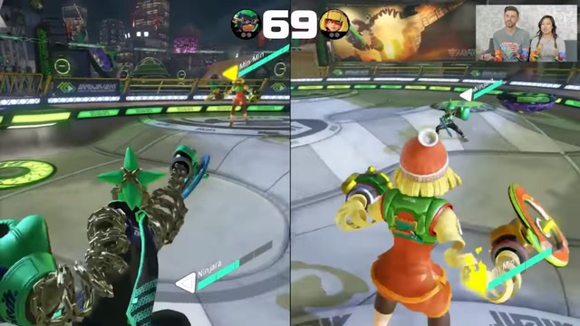 『ARMS』「キッドコブラ」など新キャラの海外向けプレイ映像が公開、「E3 2017」で実施される大会のトレーラーも