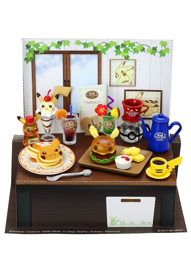 かわいすぎてメロメロ！食玩「ピカチュウの木漏れ日カフェ」6月19日発売