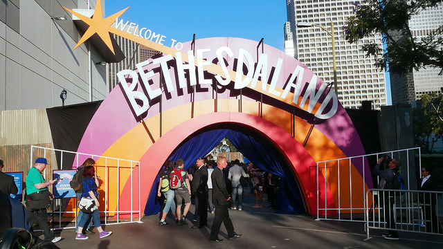 【E3 2017】ベセスダ遊園地イベント「Bethesdaland」に突入してきた！