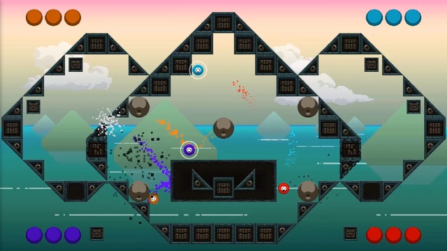 相手を画面からはじき出せ！シンプルな対戦アクション『デ・マンボ』スイッチで配信開始