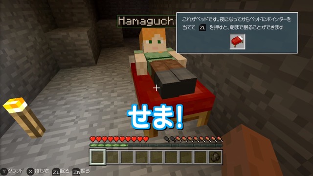 「よゐこのマイクラでサバイバル生活」第4回でついに“人間らしい生活”に！塔やベッドが完成