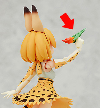 「けものフレンズ」サーバルのfigmaが12月発売決定！「食べないよ！顔」や「穏やかな笑顔」も付属