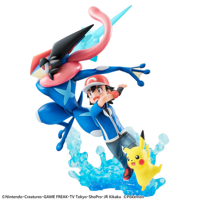 G.E.M.シリーズにポケモン新作「サトシ＆ピカチュウ＆サトシゲッコウガ」登場、水手裏剣を投げる瞬間を再現