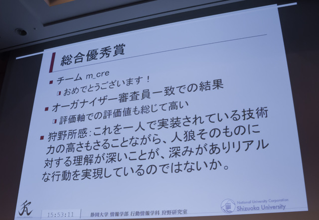 【CEDEC 2017】AIは『人狼』をプレイできるのか！？カオスな人間vs AI戦も展開されたセッションレポ