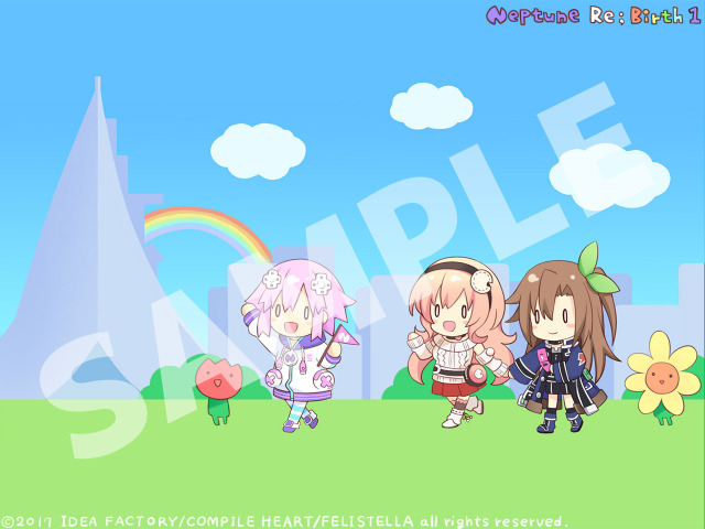『ネプテューヌ Re;Birth』シリーズDL販売がDMMで開始！描き下ろし壁紙付き